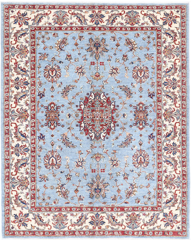 Hand Knotted Ziegler Farhan Wool Rug 5' 0" x 6' 4" - No. AT70935
