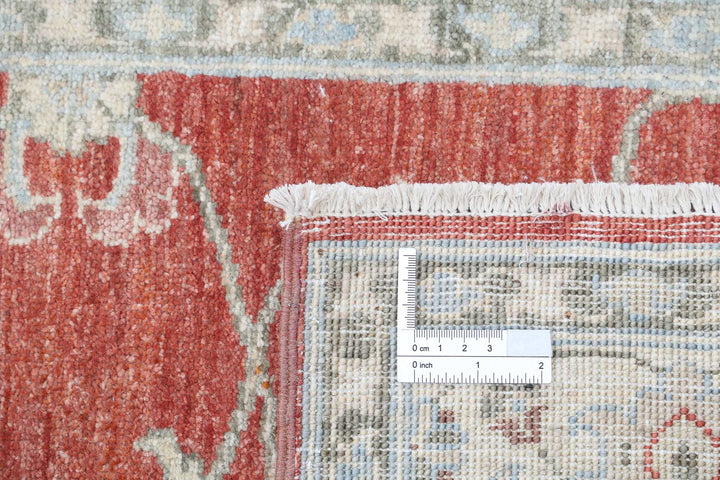 Afghan Ziegler Farhan Rug 2' 8" x 9' 7" Hand-Knotted | No. AT31284