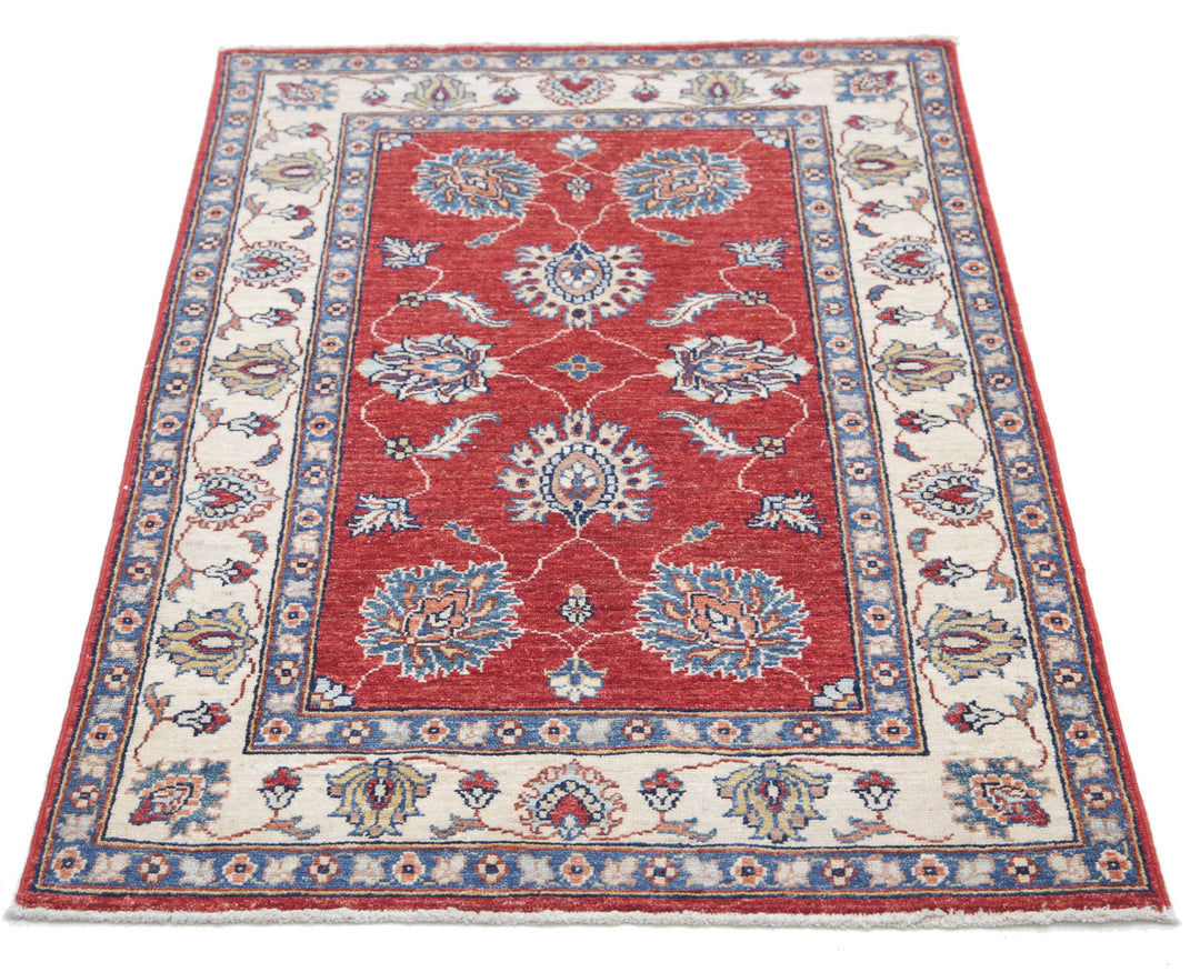 Afghan Ziegler Farhan Rug 2' 9" x 4' 3" Hand-Knotted | No. AT15850