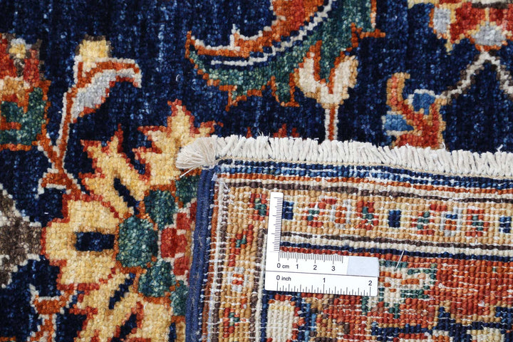 Afghan Ziegler Farhan Rug 3' 0" x 4' 7" Hand-Knotted | No. AT58661