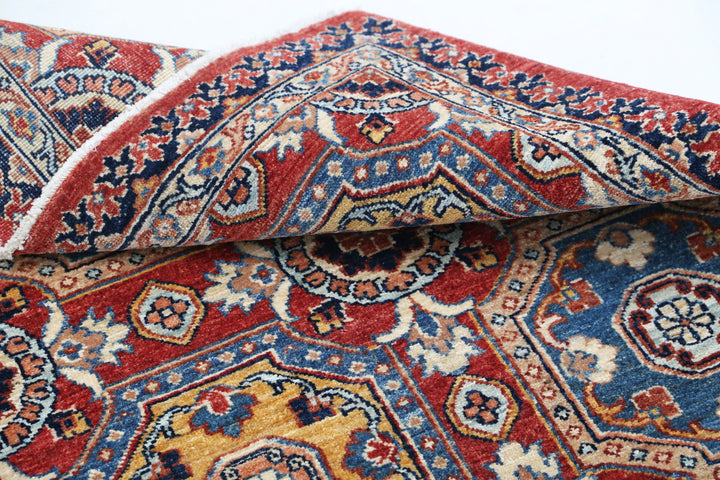 Afghan Ziegler Farhan Rug 3' 2" x 4' 10" Hand-Knotted | No. AT22681