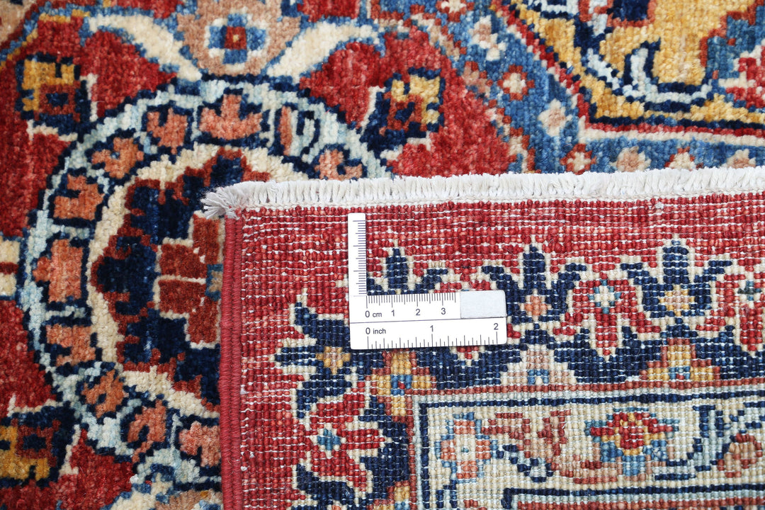 Afghan Ziegler Farhan Rug 3' 2" x 4' 10" Hand-Knotted | No. AT22681