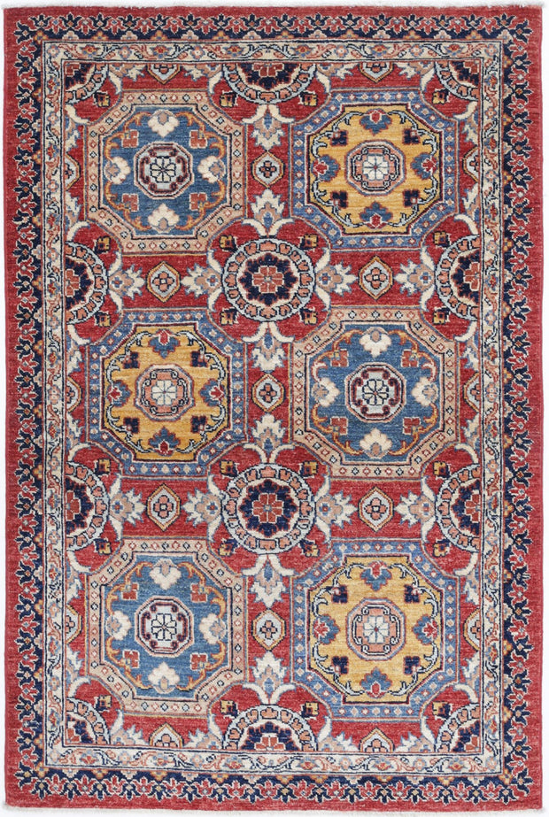 Hand Knotted Ziegler Farhan Wool Rug 3' 2" x 4' 10" - No. AT22681