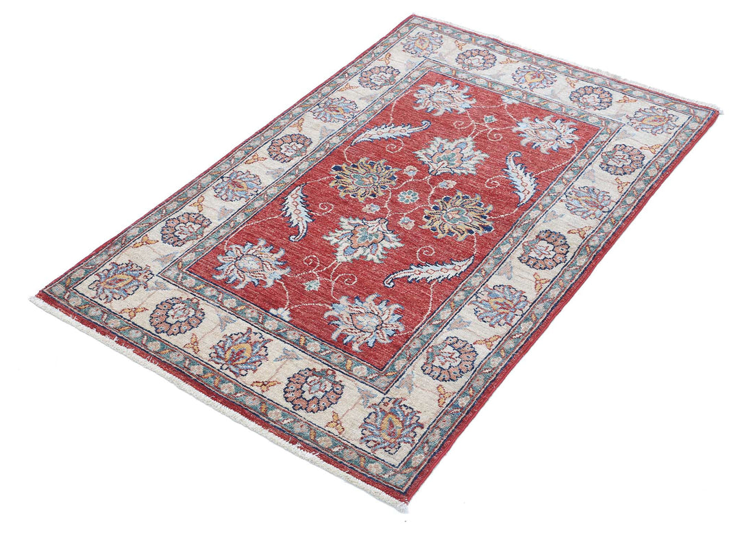 Hand Knotted Ziegler Farhan Wool Rug 2' 8" x 4' 2" - No. AT777022
