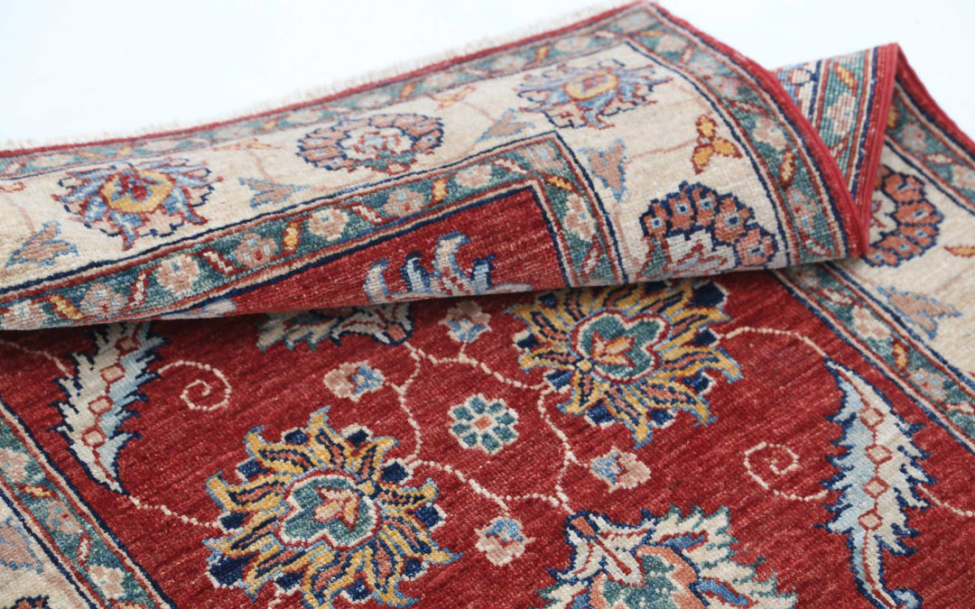 Hand Knotted Ziegler Farhan Wool Rug 2' 8" x 4' 2" - No. AT777022
