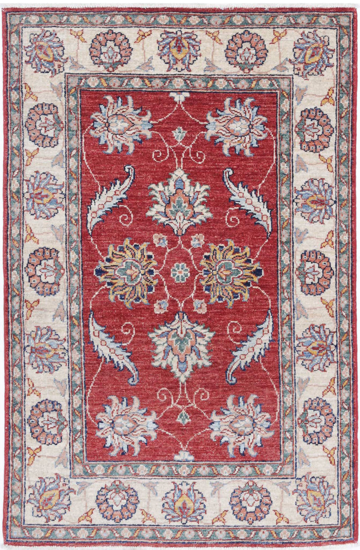 Hand Knotted Ziegler Farhan Wool Rug 2' 8" x 4' 2" - No. AT777022