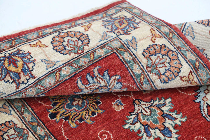Afghan Ziegler Rug 2' 9" x 4' 3" Hand-Knotted | No. AT46368