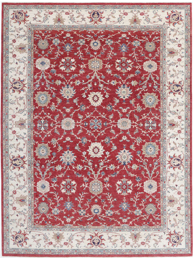 Hand Knotted Ziegler Farhan Wool Rug 8' 4" x 11' 1" - No. AT69172