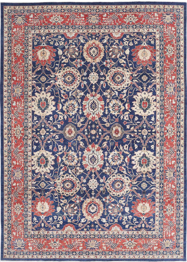 Hand Knotted Ziegler Farhan Wool Rug 9' 10" x 13' 9" - No. AT80472