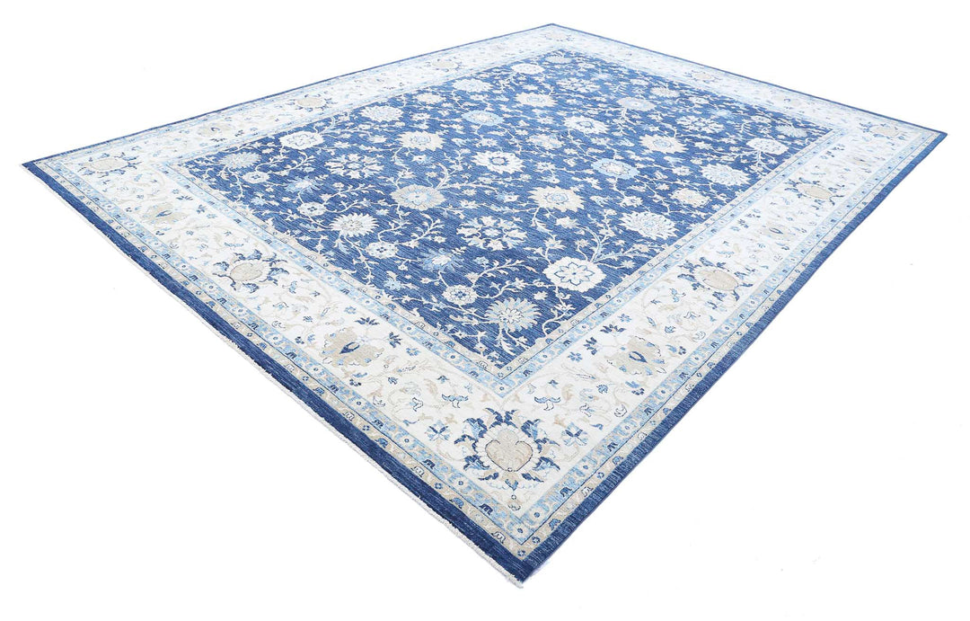 Afghan Ziegler Farhan Rug 9' 11" x 13' 5" Hand-Knotted | No. AT98148