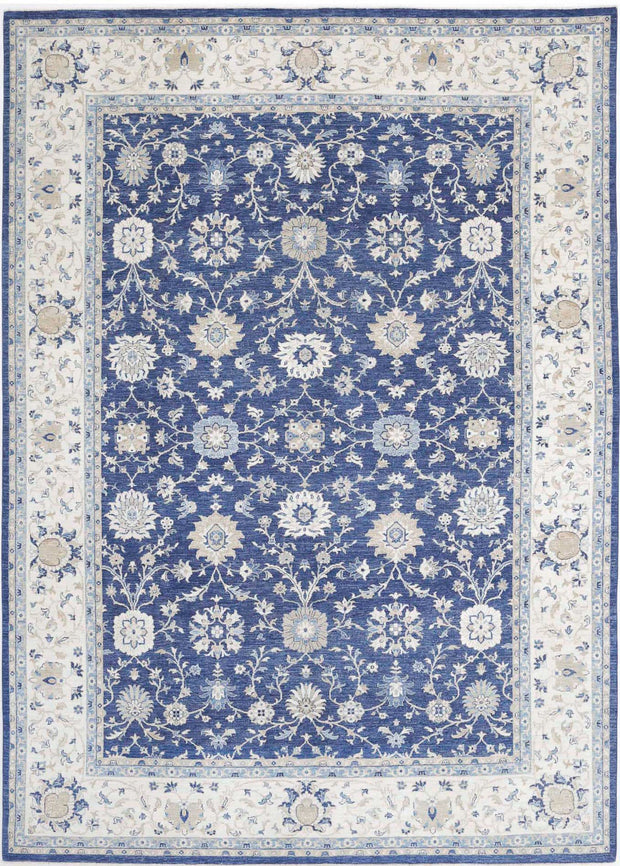 Hand Knotted Ziegler Farhan Wool Rug 9' 11" x 13' 5" - No. AT98148