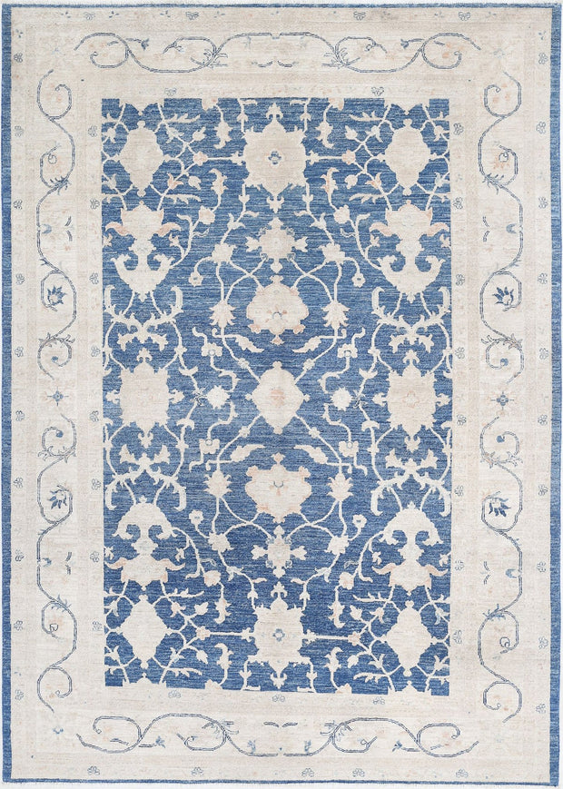 Hand Knotted Ziegler Farhan Wool Rug 5' 5" x 7' 7" - No. AT97448