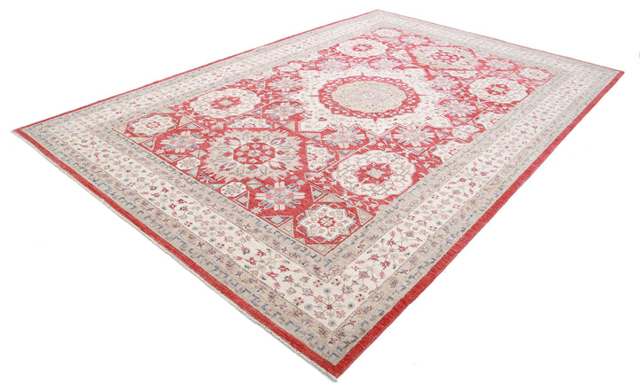 Hand Knotted Ziegler Farhan Wool Rug 8' 3" x 12' 4" - No. AT53574