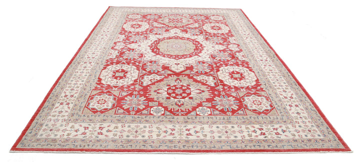 Hand Knotted Ziegler Farhan Wool Rug 8' 3" x 12' 4" - No. AT53574