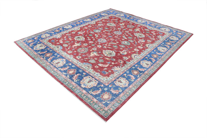 Hand Knotted Ziegler Farhan Wool Rug 8' 1" x 9' 6" - No. AT80810