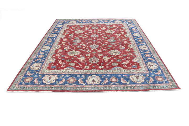 Hand Knotted Ziegler Farhan Wool Rug 8' 1" x 9' 6" - No. AT80810