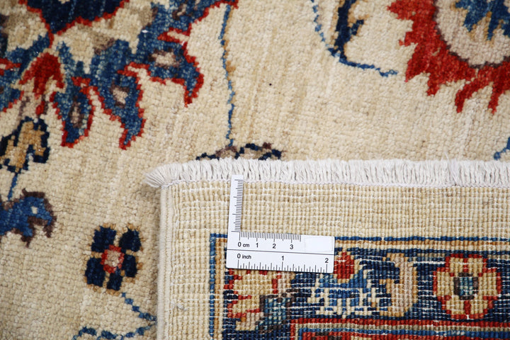 Ivory Afghan Ziegler Rug 8' 1" x 9' 3" Hand-Knotted view