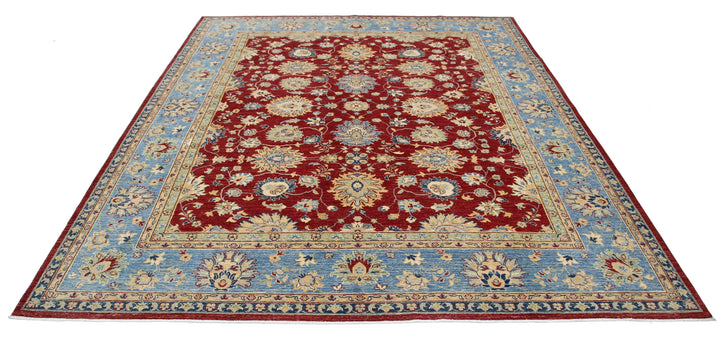 Hand Knotted Ziegler Farhan Wool Rug 8' 1" x 9' 5" - No. AT20318