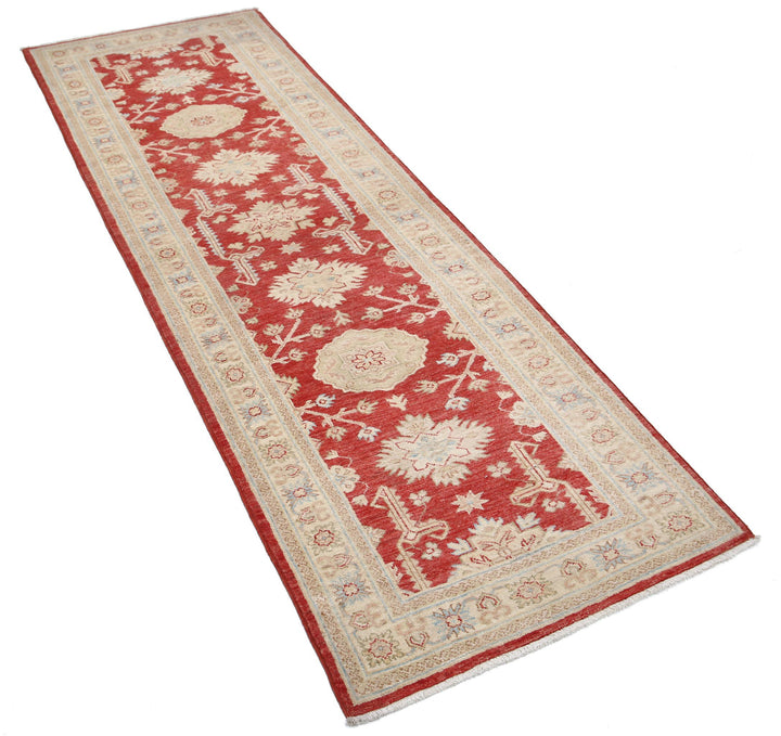 Hand Knotted Ziegler Farhan Wool Rug 2' 7" x 7' 8" - No. AT96593