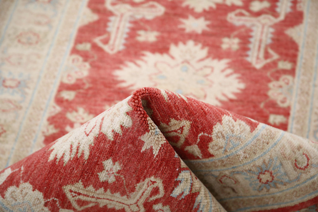 Hand Knotted Ziegler Farhan Wool Rug 2' 7" x 7' 8" - No. AT96593