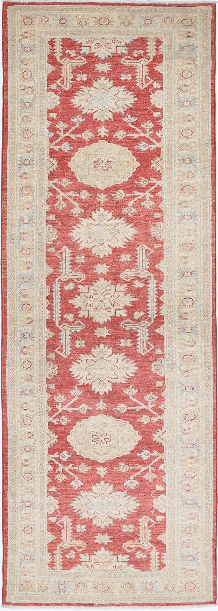 Hand Knotted Ziegler Farhan Wool Rug 2' 7" x 7' 8" - No. AT96593