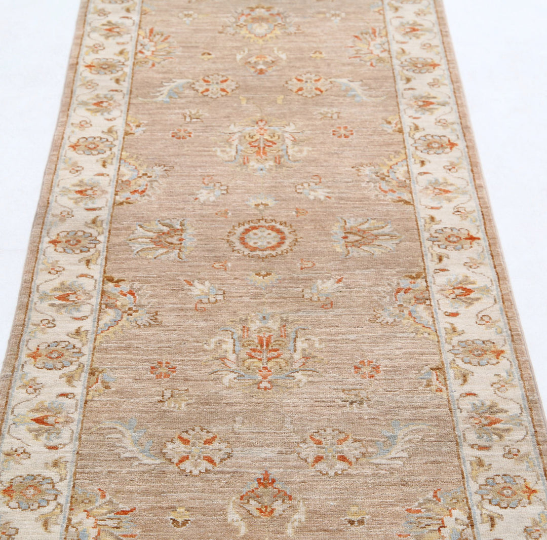 Hand Knotted Ziegler Farhan Wool Rug 2' 6" x 7' 10" - No. AT65330