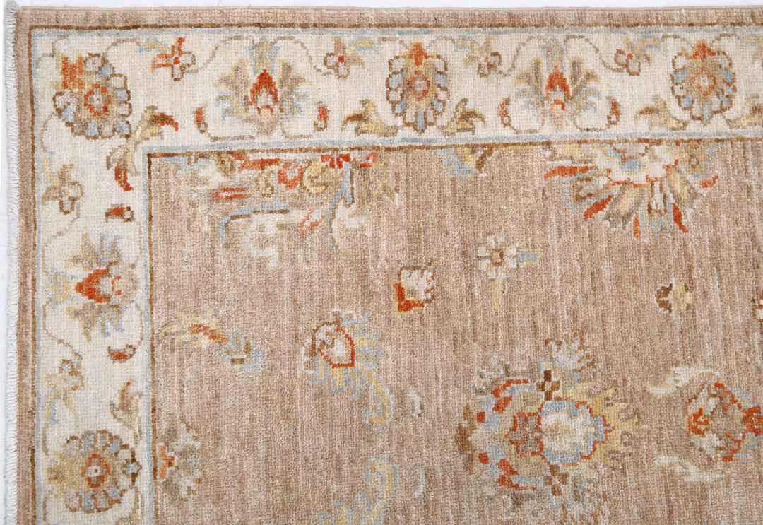 Hand Knotted Ziegler Farhan Wool Rug 2' 6" x 7' 10" - No. AT65330