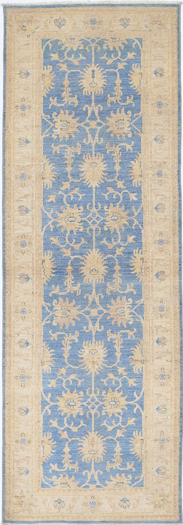 Hand Knotted Ziegler Farhan Wool Rug 2' 7" x 8' 0" - No. AT39188