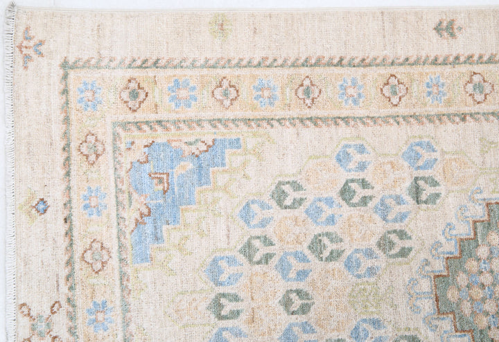 Hand Knotted Ziegler Farhan Wool Rug 2' 7" x 7' 11" - No. AT37425