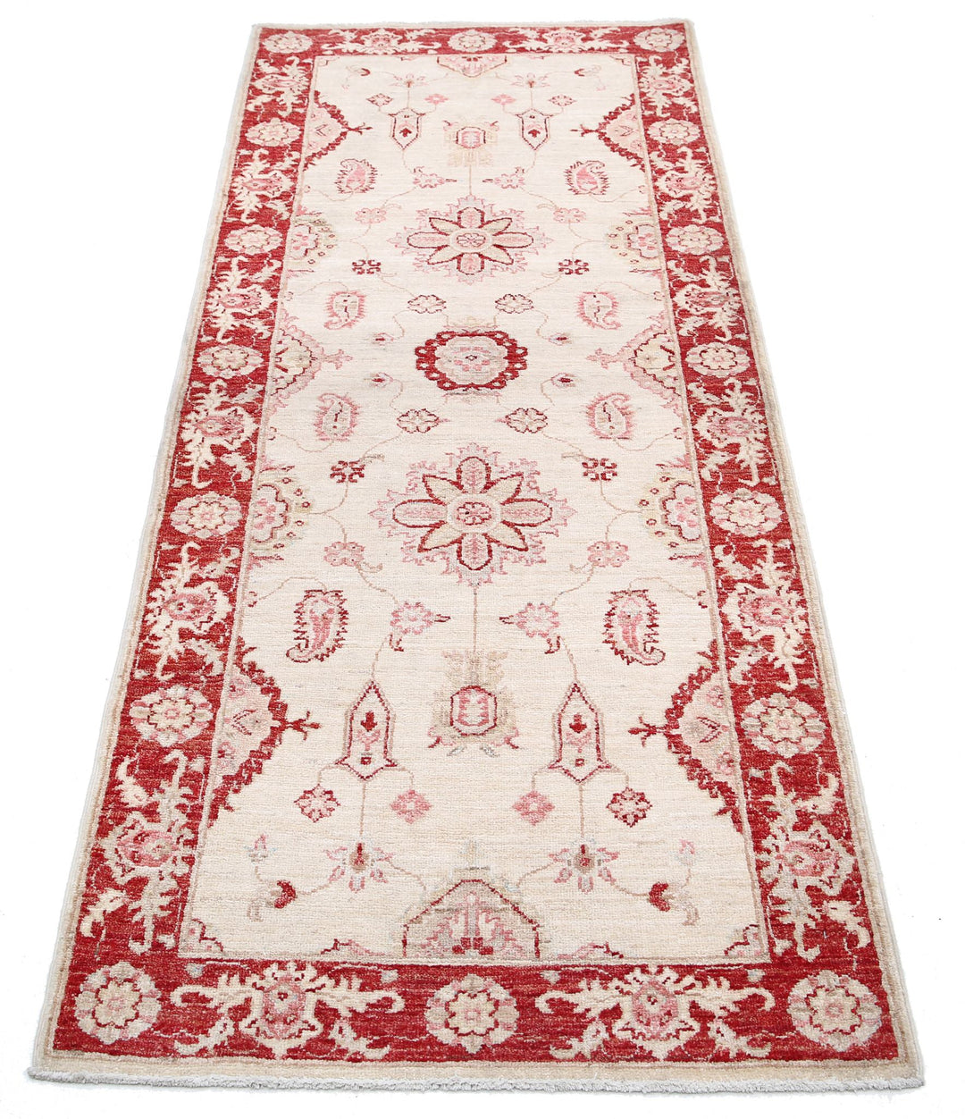 Hand Knotted Ziegler Farhan Wool Rug 2' 7" x 6' 8" - No. AT45238