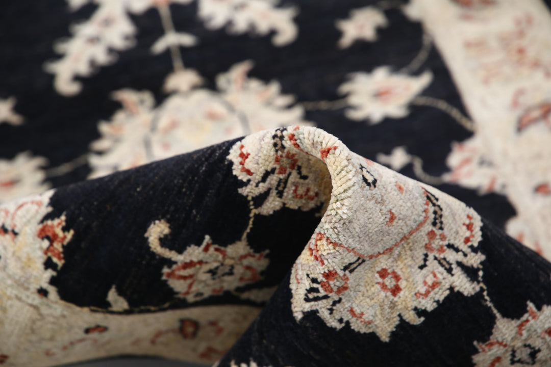 Hand Knotted Ziegler Farhan Wool Rug 2' 6" x 6' 9" - No. AT28347