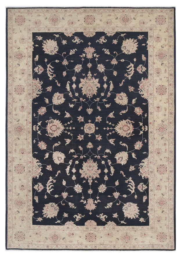 Hand Knotted Ziegler Farhan Wool Rug 6' 8" x 9' 4" - No. AT30995