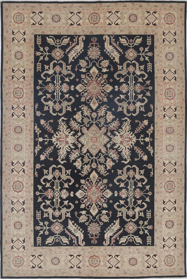 Hand Knotted Ziegler Farhan Wool Rug 6' 7" x 9' 9" - No. AT67052