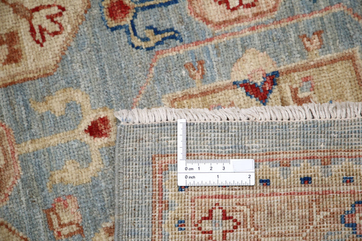 Afghan Ziegler Rug 6' 8" x 9' 7" Hand-Knotted | No. AT56733