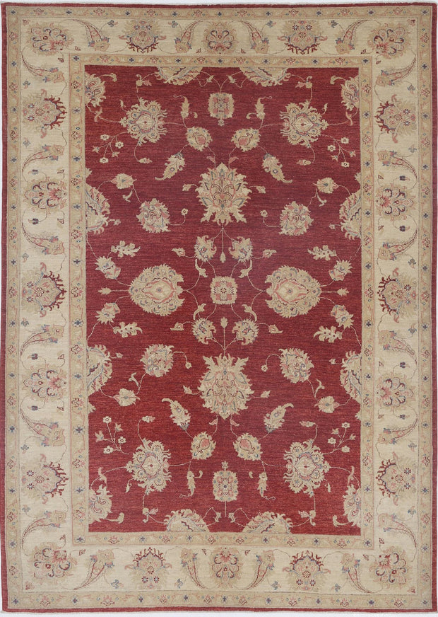 Hand Knotted Ziegler Farhan Wool Rug 6' 7" x 9' 4" - No. AT65897