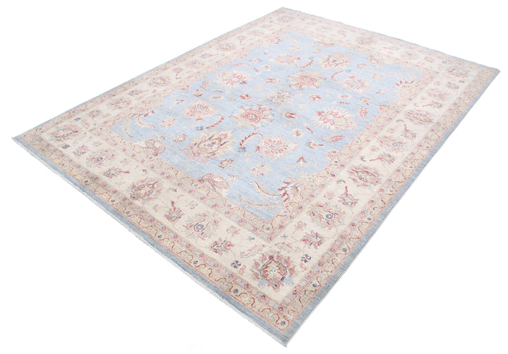 Hand Knotted Ziegler Farhan Wool Rug 6' 4" x 8' 5" - No. AT505575