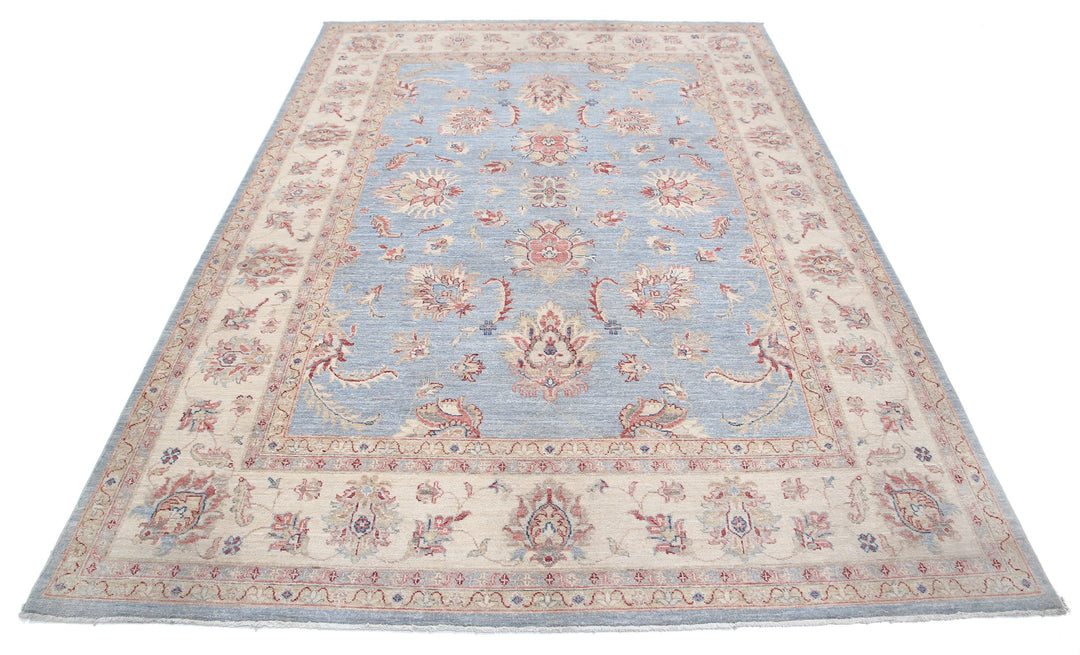 Hand Knotted Ziegler Farhan Wool Rug 6' 4" x 8' 5" - No. AT505575