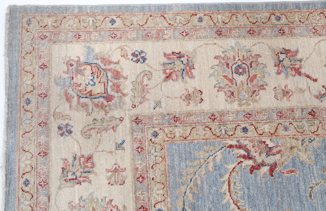 Hand Knotted Ziegler Farhan Wool Rug 6' 4" x 8' 5" - No. AT505575