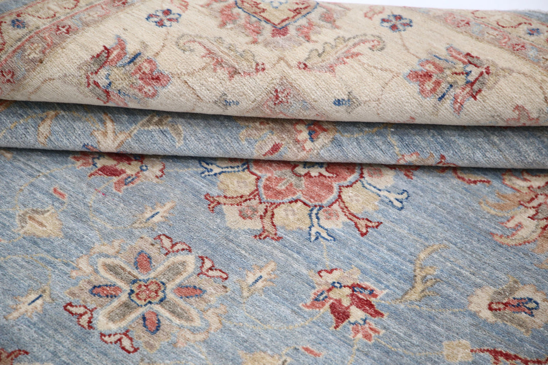 Hand Knotted Ziegler Farhan Wool Rug 6' 4" x 8' 5" - No. AT505575