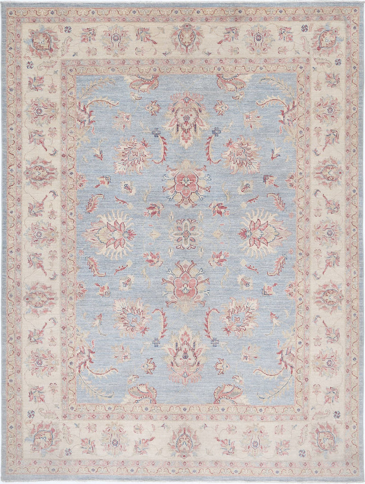 Hand Knotted Ziegler Farhan Wool Rug 6' 4" x 8' 5" - No. AT505575