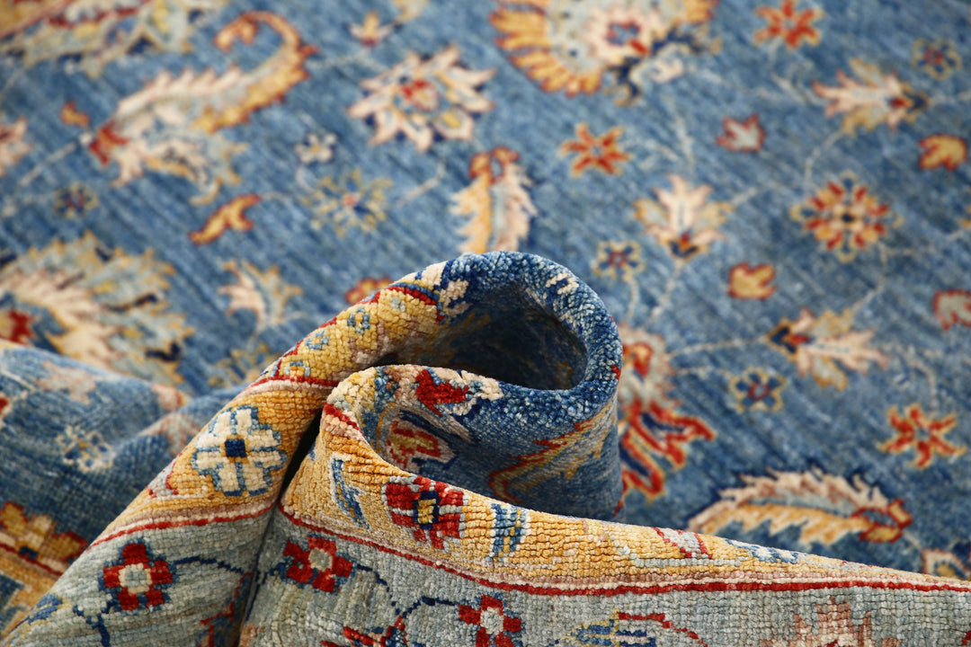 Hand Knotted Ziegler Farhan Wool Rug 5' 7" x 8' 2" - No. AT56194