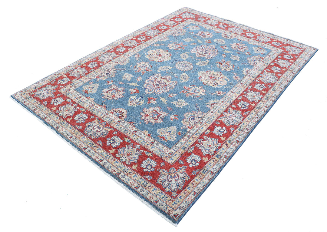 Hand Knotted Ziegler Farhan Wool Rug 5' 4" x 7' 9" - No. AT40997