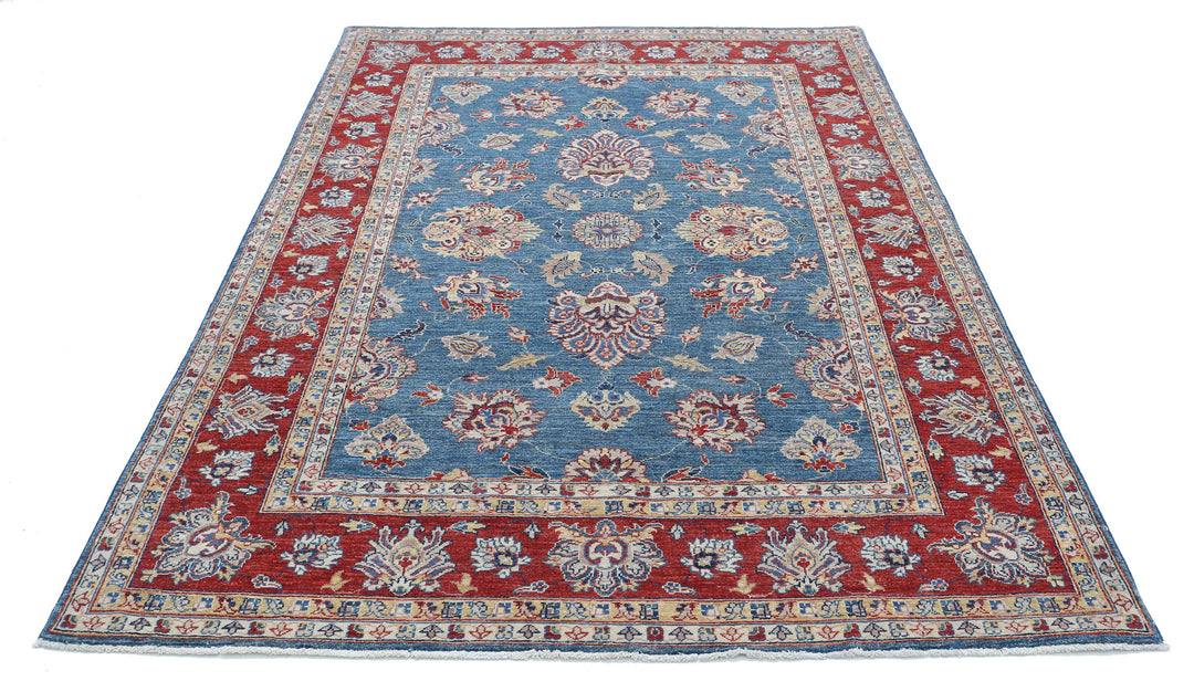 Hand Knotted Ziegler Farhan Wool Rug 5' 4" x 7' 9" - No. AT40997