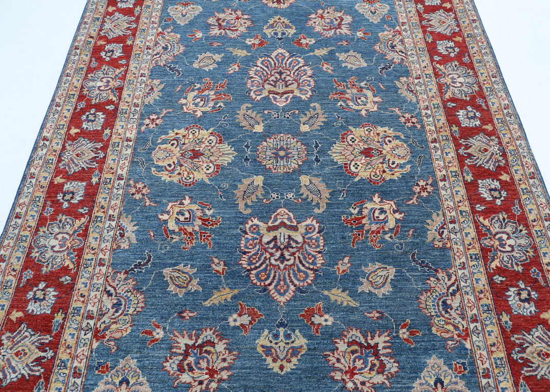 Hand Knotted Ziegler Farhan Wool Rug 5' 4" x 7' 9" - No. AT40997