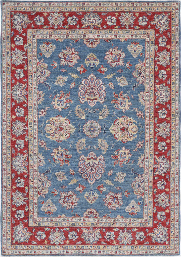 Hand Knotted Ziegler Farhan Wool Rug 5' 4" x 7' 9" - No. AT40997