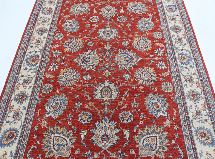 Hand Knotted Ziegler Farhan Wool Rug 5' 7" x 7' 9" - No. AT77263
