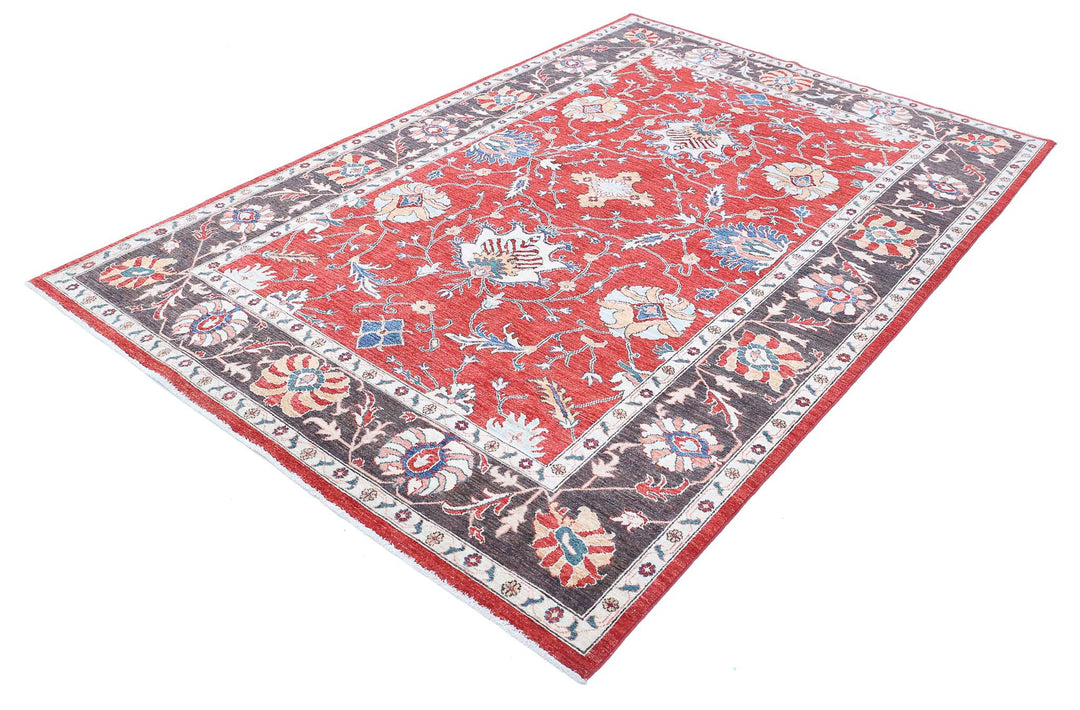 Hand Knotted Ziegler Farhan Wool Rug 5' 8" x 8' 6" - No. AT169661