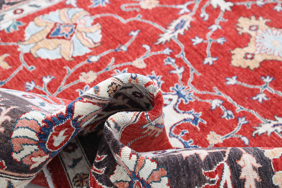 Hand Knotted Ziegler Farhan Wool Rug 5' 8" x 8' 6" - No. AT169661