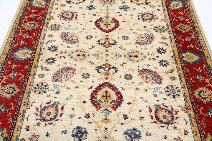Hand Knotted Ziegler Farhan Wool Rug 5' 8" x 8' 0" - No. AT93610