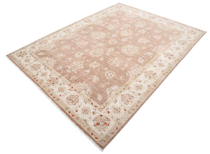 Hand Knotted Ziegler Farhan Wool Rug 6' 3" x 8' 3" - No. AT25493